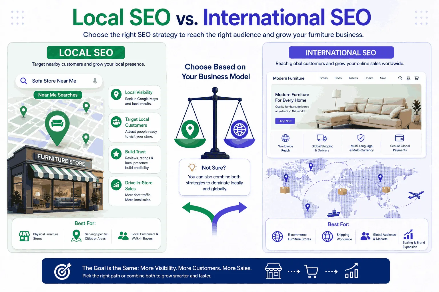 Local vs. International SEO: Choosing the Right Strategy for Your Store