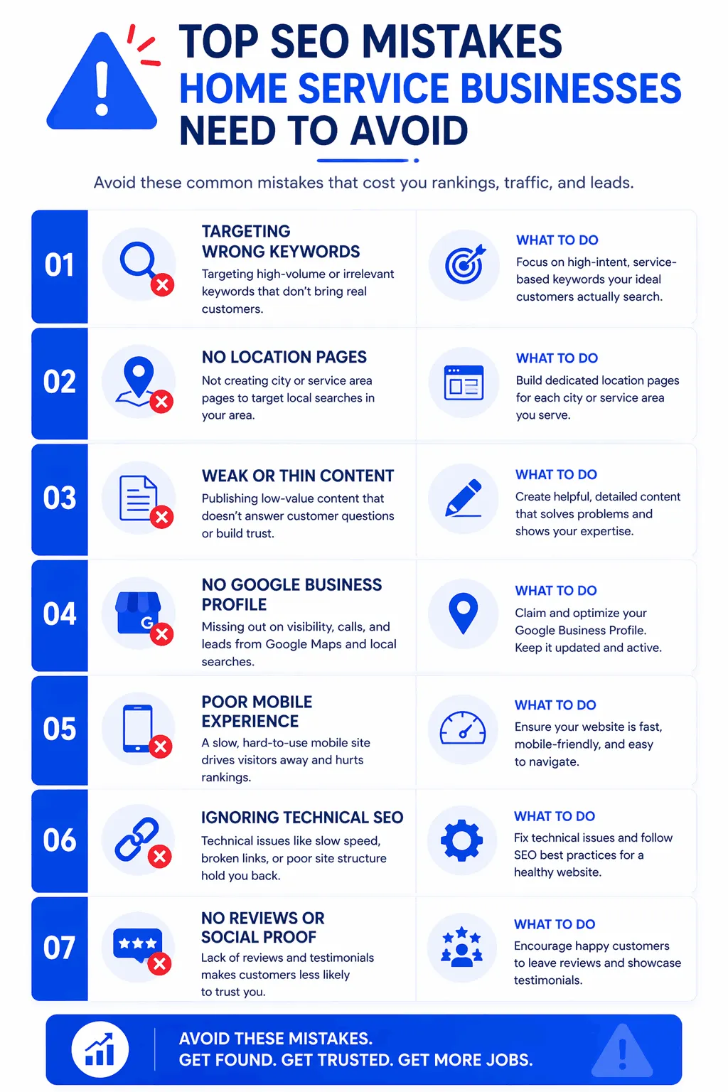 Mistake To Avoid While Doing SEO